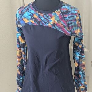 CALIA Carrie Underwood Body Glove Rashguard Swim Top L/S  Sun Protection Active